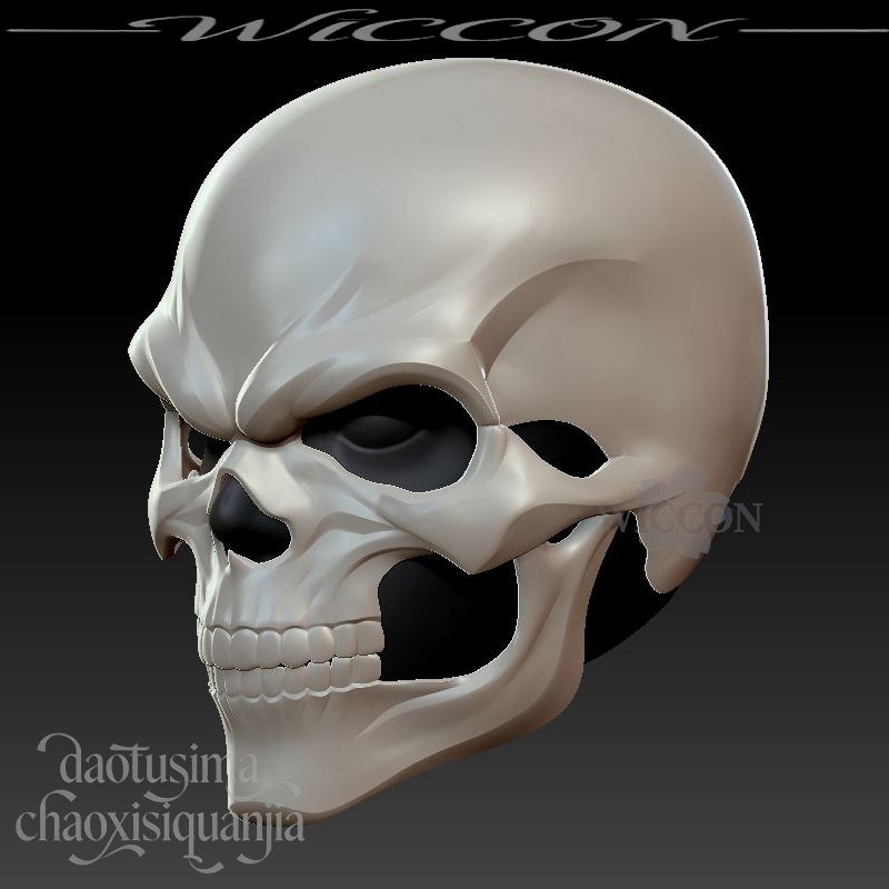 Masque de crâne en acide polyl - Cosplay Prop 3D Print Settings avis et prix