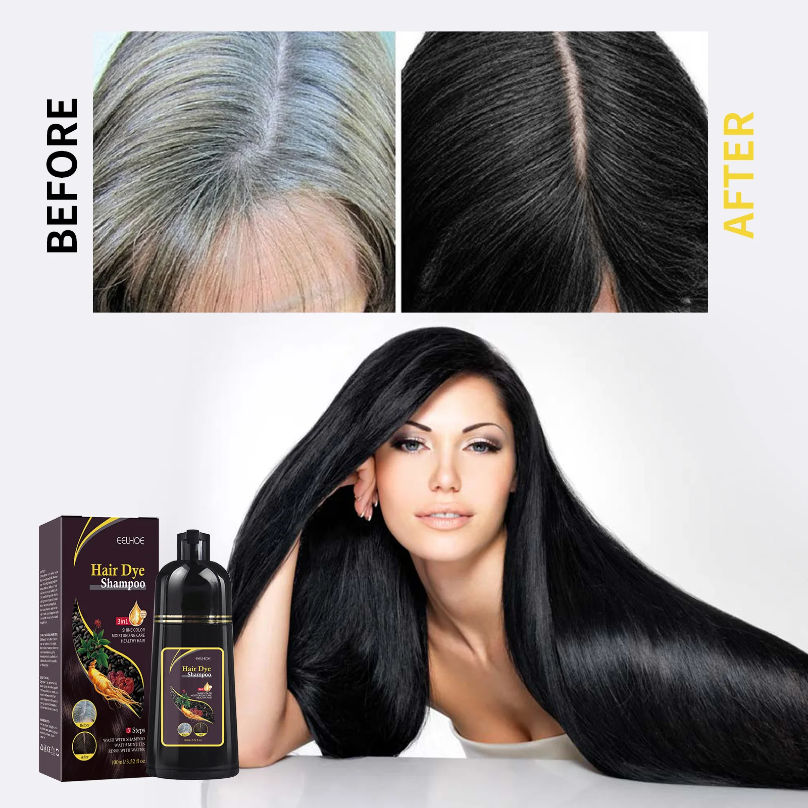 Shampoing magique à base de pl - Hair Spray Color avis et prix