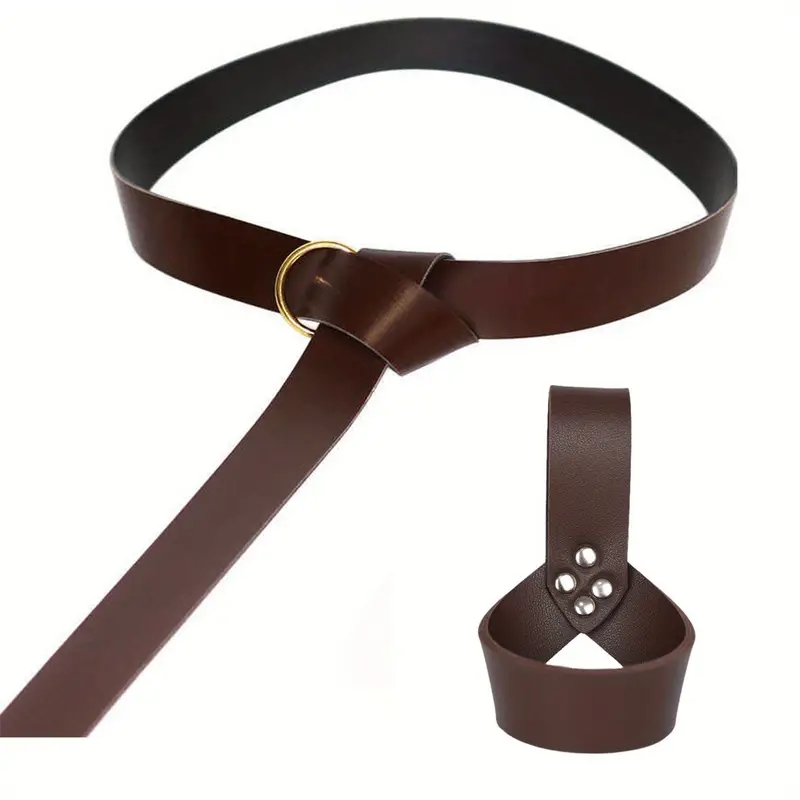Ceinture de cosplay en cuir ré - Cosplay Prop Dagger avis et prix