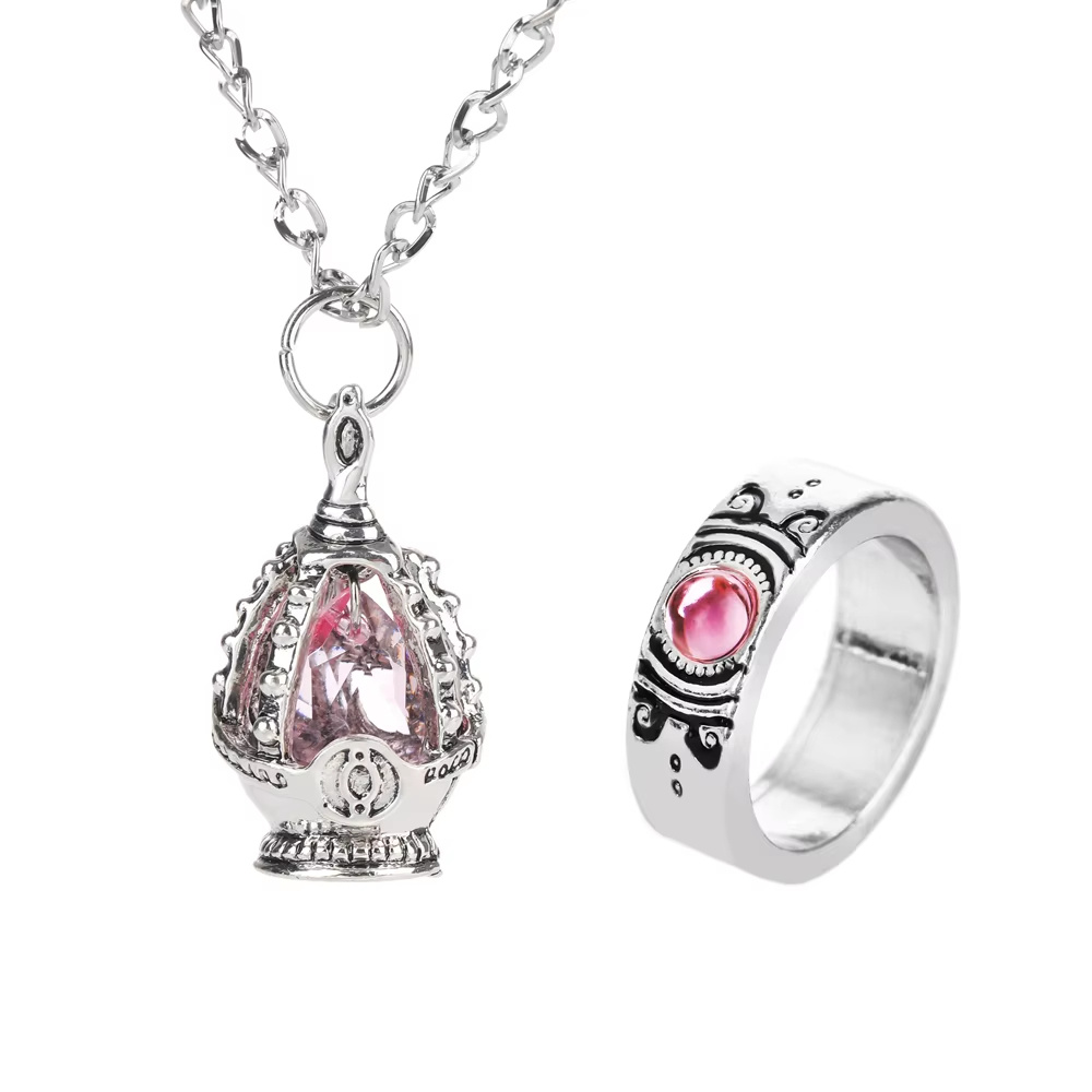 Collier et bague en cristal An - Prop En Cosplay avis et prix