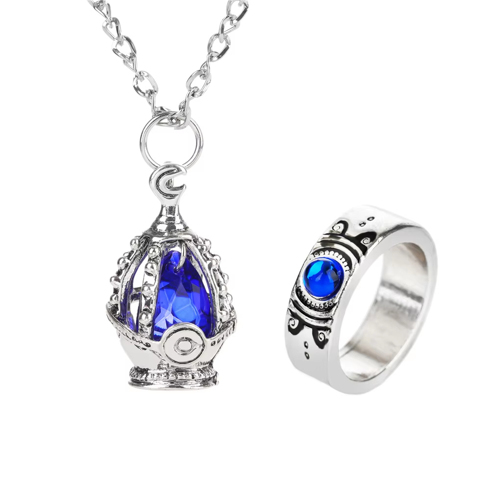 Collier et bague en cristal An - Prop En Cosplay avis et prix