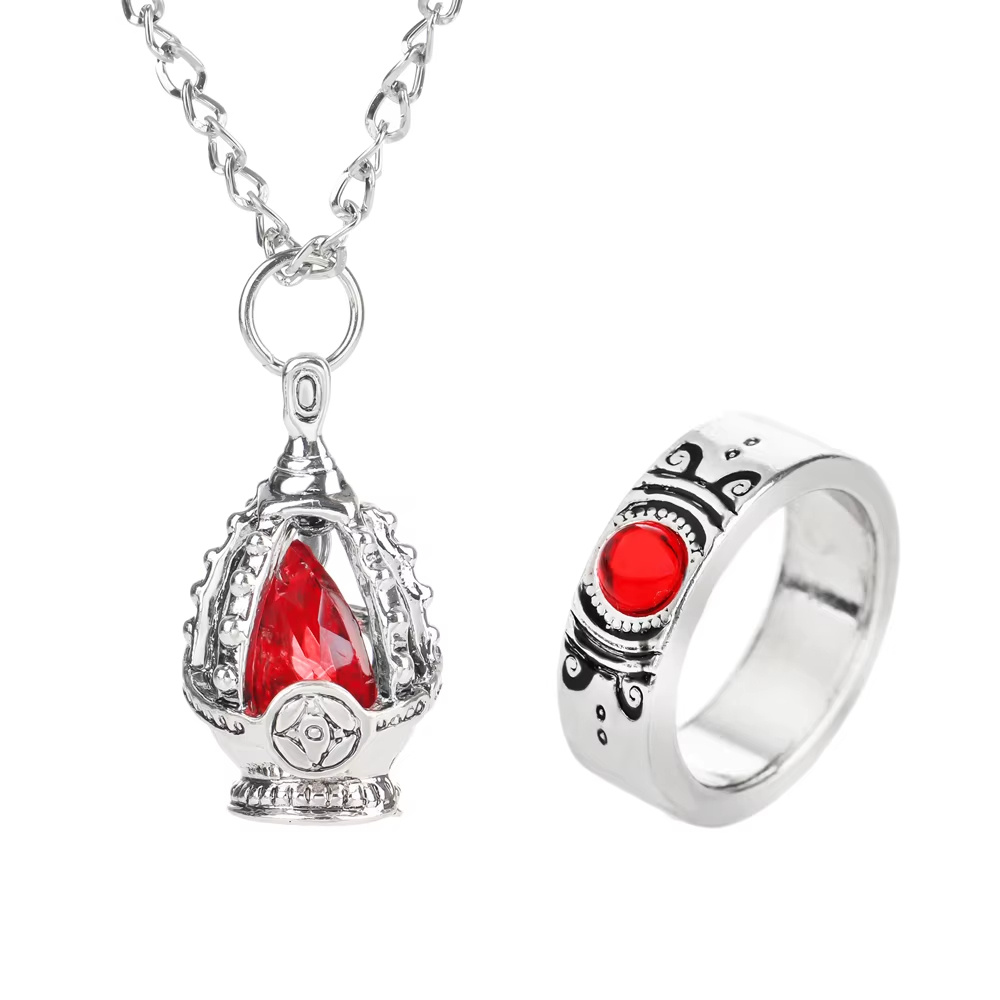 Collier et bague en cristal An - Prop En Cosplay avis et prix