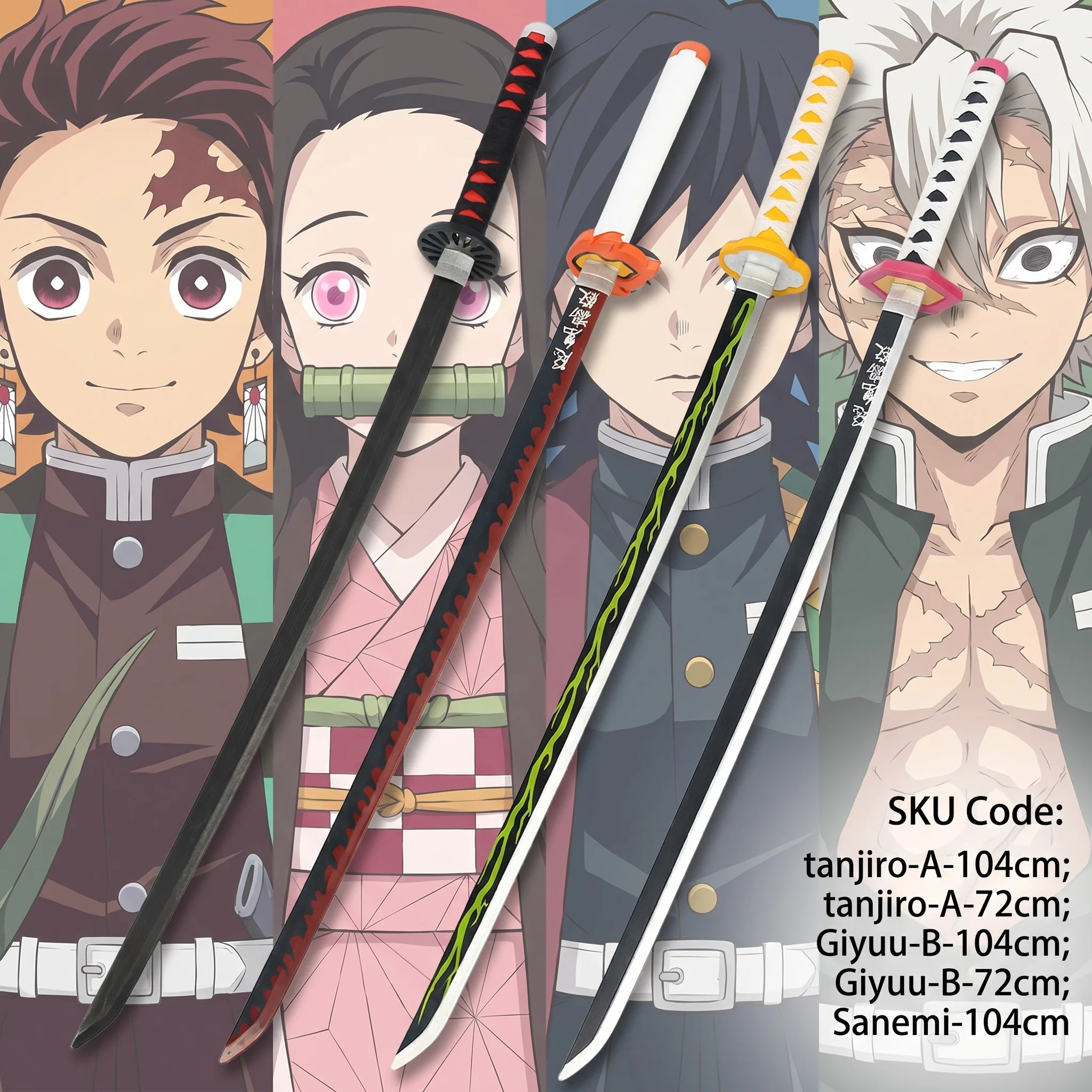 Katana Demon Slayer Tanjirou G - Cosplay Prop Dagger avis et prix
